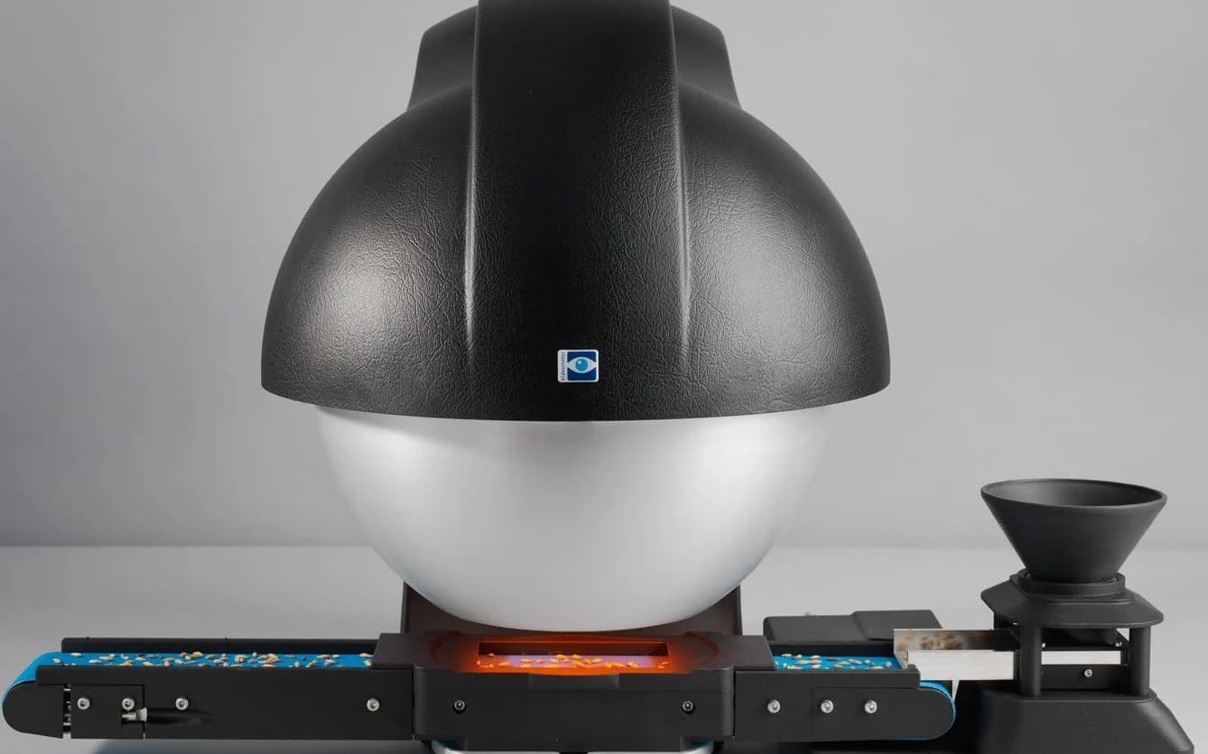 VideometerLab 4 com o Autofeeder acoplado